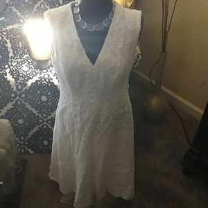 Pretty in white dress